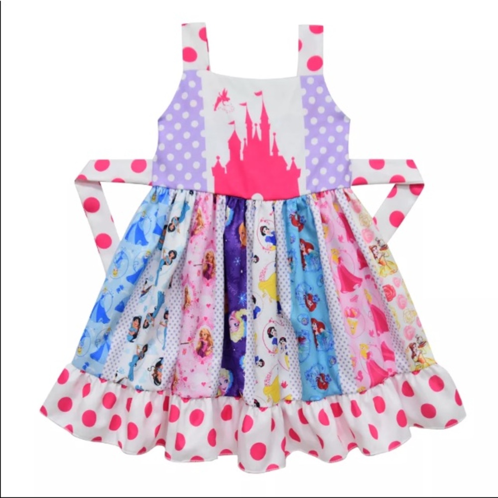 Princess Castle cute twirl dress - Picture 1 of 8